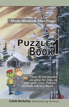 portada Moshe Monkey and Elias Froggy: Puzzle Book 1