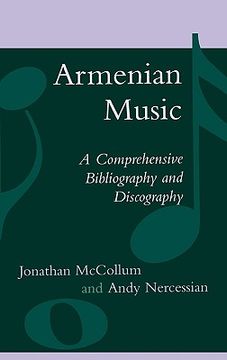 portada armenian music: a comprehensive bibliography and discography (en Inglés)