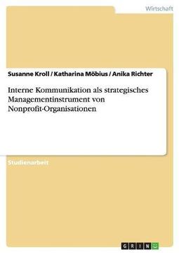 portada Interne Kommunikation als strategisches Managementinstrument von Nonprofit-Organisationen