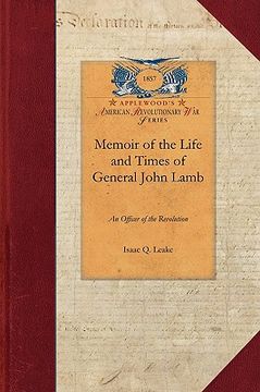 portada memoir of the life and times of general john lamb (en Inglés)