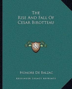 portada the rise and fall of cesar birotteau (in English)