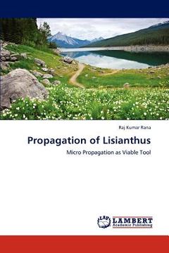 portada propagation of lisianthus (en Inglés)