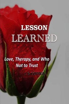 portada Lesson Learned: A Romance Novel (en Inglés)