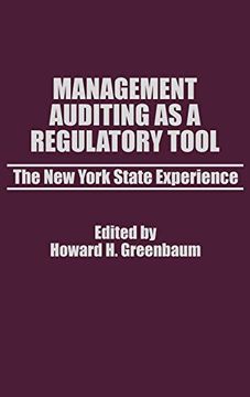 portada Management Auditing as a Regulatory Tool: The new York State Experience (en Inglés)