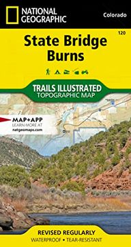portada State Bridge, Burns map (National Geographic Trails Illustrated Map, 120) (en Inglés)