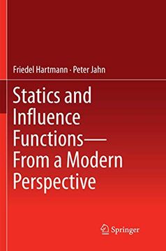 portada Statics and Influence Functions - From a Modern Perspective (en Inglés)