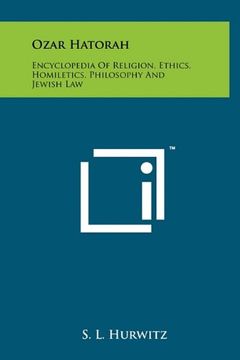 portada Ozar Hatorah: Encyclopedia Of Religion, Ethics, Homiletics, Philosophy And Jewish Law (Hebrew Edition)