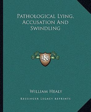 portada pathological lying, accusation and swindling (in English)