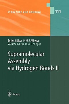 portada supramolecular assembly via hydrogen bonds ii (en Inglés)