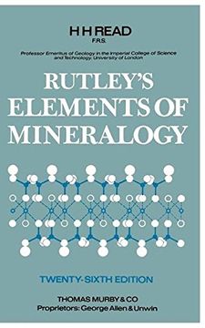 portada rutley's elements of mineralogy: 26th edition (en Inglés)
