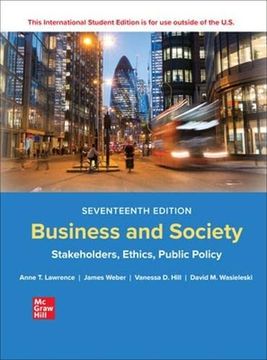 portada Ise Business and Society: Stakeholders, Ethics, Public Policy (en Inglés)