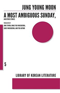 portada A Most Ambiguous Sunday and Other Stories (Library of Korean Literature) (in English)