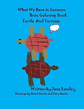 portada Turtle and Tortoise: What we Have in Common Brim Coloring Book (en Inglés)