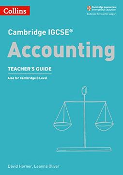 portada Cambridge Igcse™ Accounting Teacher’S Guide (Collins Cambridge Igcse™) (in English)
