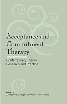 portada Acceptance and Commitment Therapy: Contemporary Theory, Research and Practice (en Inglés)