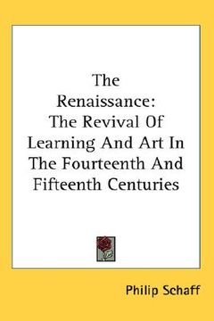 portada the renaissance: the revival of learning and art in the fourteenth and fifteenth centuries