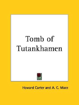 portada tomb of tutankhamen (en Inglés)