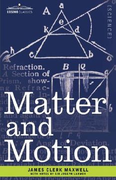 portada matter and motion (in English)