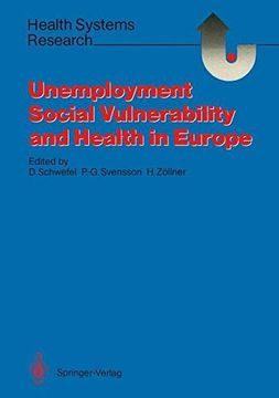 portada unemployment, social vulnerability, and health in europe (en Inglés)
