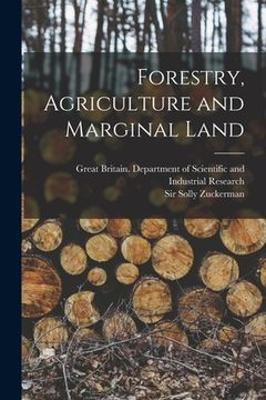 portada Forestry, Agriculture and Marginal Land