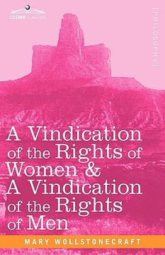 portada a vindication of the rights of women & a vindication of the rights of men (in English)