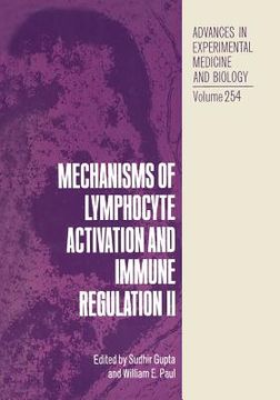 portada Mechanisms of Lymphocyte Activation and Immune Regulation II (en Inglés)