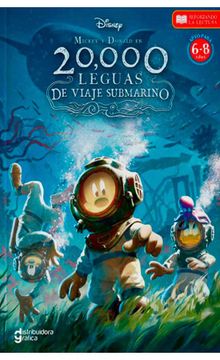portada NOVELAS CLASICAS Mickey y Donald en 20000 leguas de viaje submarino (in Spanish)