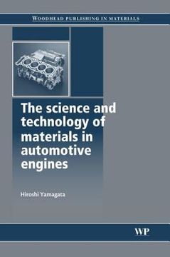 portada The Science and Technology of Materials in Automotive Engines (en Inglés)