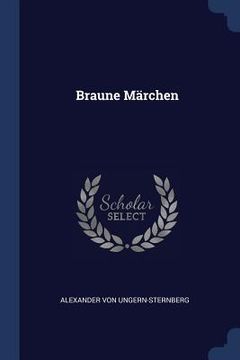 portada Braune Märchen (en Inglés)