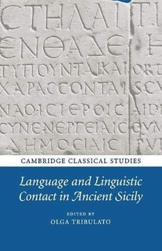 portada Language and Linguistic Contact in Ancient Sicily (Cambridge Classical Studies) (en Inglés)