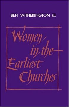 portada Women in the Earliest Churches Paperback (Society for new Testament Studies Monograph Series) (en Inglés)