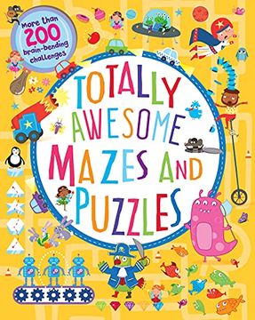 portada Totally Awesome Mazes and Puzzles (en Inglés)