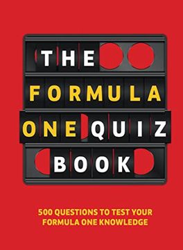 portada Formula one Quiz Book: 500 Questions to Test Your f1 Knowledge (en Inglés)