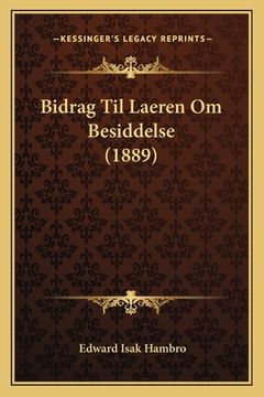 portada Bidrag Til Laeren Om Besiddelse (1889) (en Noruego)