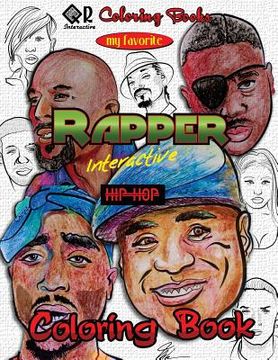 portada My Favorite Rapper Interactive Hip-Hop Coloring Book