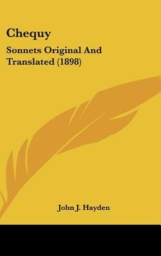 portada chequy: sonnets original and translated (1898) (en Inglés)