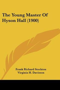 portada the young master of hyson hall (1900) (en Inglés)