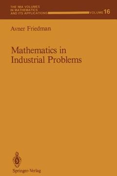 portada mathematics in industrial problems: part 1 (en Inglés)