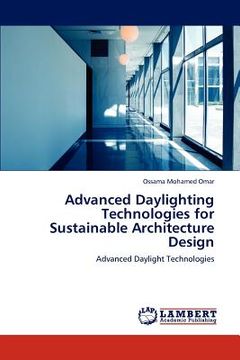 portada advanced daylighting technologies for sustainable architecture design (en Inglés)