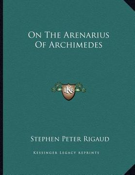 portada on the arenarius of archimedes (en Inglés)