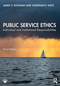 portada Public Service Ethics: Individual and Institutional Responsibilities (en Inglés)