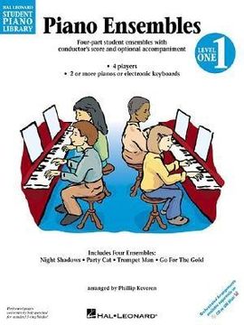 portada piano ensembles level 1: hal leonard student piano library (en Inglés)