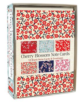 portada Cherry Blossom Note Cards: 12 Blank Note Cards & Envelopes (4 x 6 Inch Cards in a Box) (en Inglés)