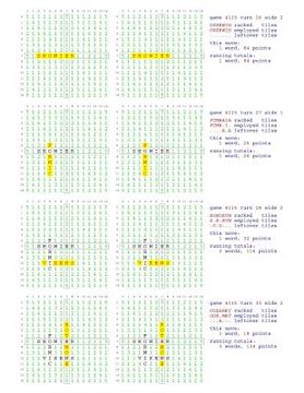 portada Fifty Scrabble Box Scores Games 4101-4150 (in English)