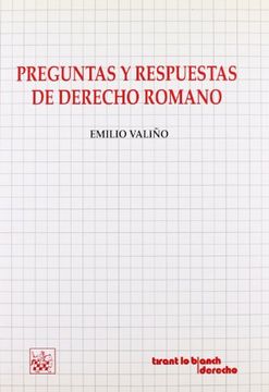 portada Preguntas y Respuestas de Derecho Romano (in Spanish)