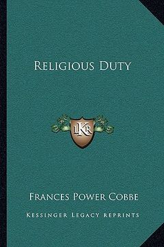portada religious duty (en Inglés)