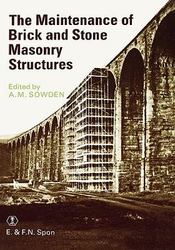 portada the maintenance of brick and stone masonry structures