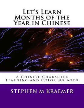 portada Let's Learn Months of the Year in Chinese (en Inglés)