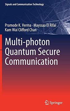 portada Multi-Photon Quantum Secure Communication (Signals and Communication Technology) (in English)