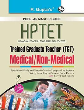 portada Hp-Tet (Himachal Pradesh Teacher Eligiblity Test) for tgt (Medical (en Inglés)